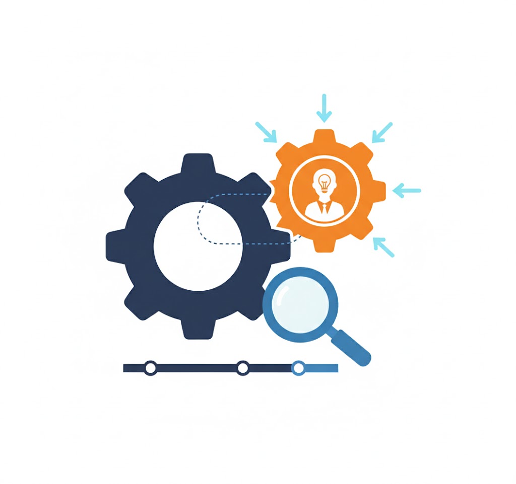 Image showing cogs with additional team member