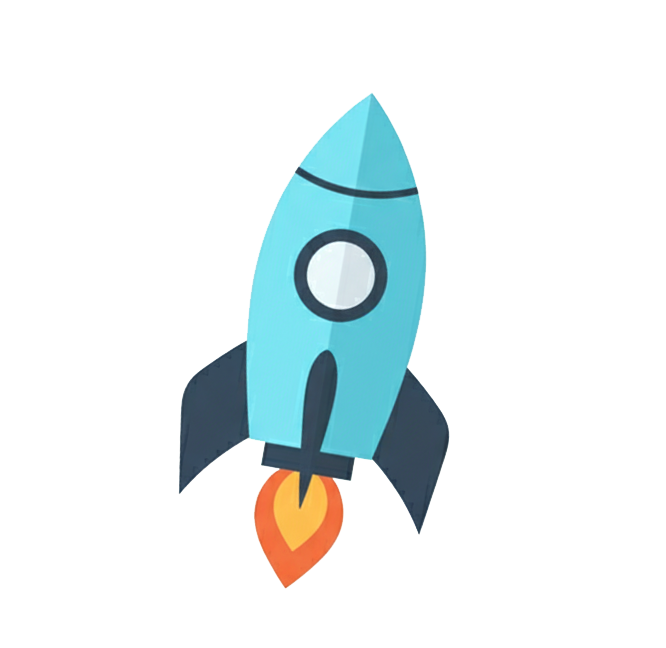 Space rocket launching